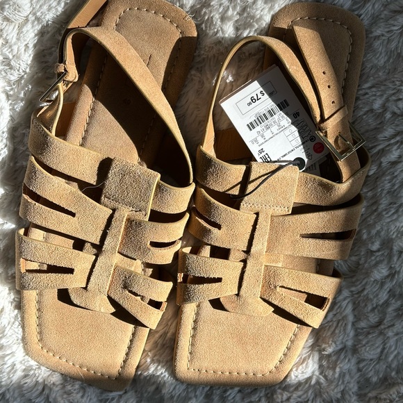 Zara Shoes - Zara leather sandals
